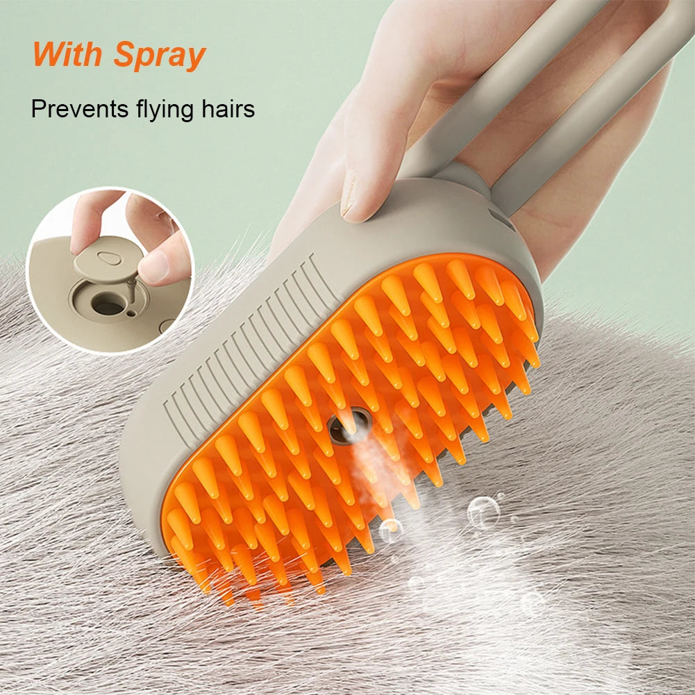 Velora™ 3-in-1 Steam Pet Grooming Brush